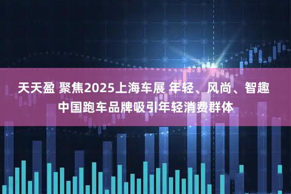 天天盈 聚焦2025上海车展 年轻、风尚、智趣 中国跑车品牌吸引年轻消费群体